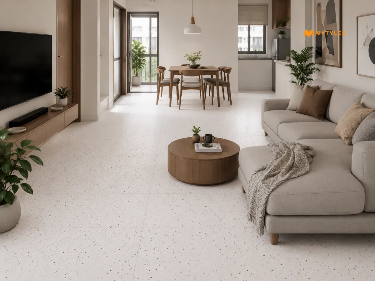 Terrazzo Flooring for Compact Apartment Spaces